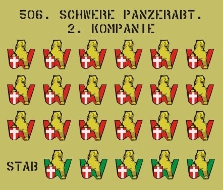 Bild 1 von 506. Schwere Panzerabteilung II. Kompanie