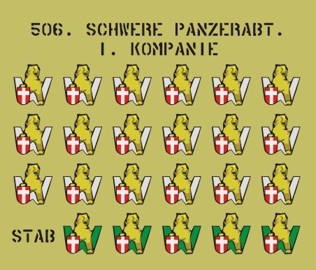 Bild 1 von 506. Schwere Panzerabteilung I. Kompanie