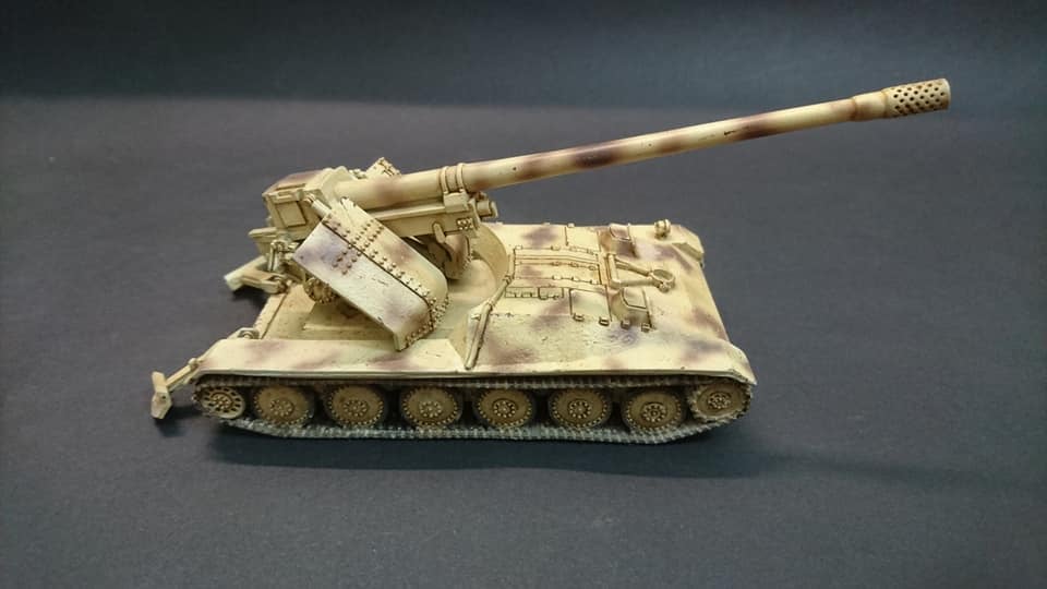 Bild 1 von 12.8 cm Pak 44 auf Waffenträger Krupp 1 (1:56)